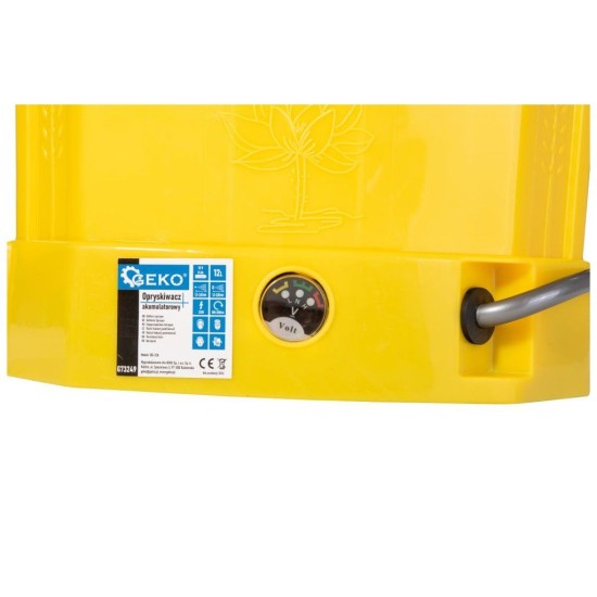 Akumulátorový postrekovač 12l, 12V, 8Ah GEKO