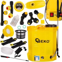 Akumulátorový postrekovač 12l, 12V, 8Ah GEKO