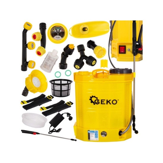 Akumulátorový postrekovač 12l, 12V, 8Ah GEKO