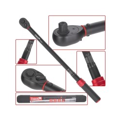 Momentový kľúč 1/2" 50-330Nm, s presnosťou +-3%, kalibrovaný TVARDY Momentový kľúč 1/2" 50-330Nm, s presnosťou +-3%, kalibrovaný TVARDY