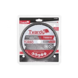 Diamantový rezací kotúč, Turbo 230x10x22,23mm na dlaždice a kameň TVARDY Diamantový rezací kotúč, Turbo 230x10x22,23mm na dlaždice a kameň TVARDY