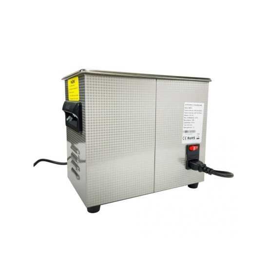 Ultrazvuková čistička 120 W, 3,2 l, nehrdzavejúca oceľ - MAR-POL