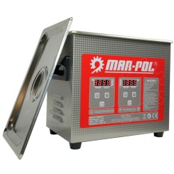 Ultrazvuková čistička 120 W, 3,2 l, nehrdzavejúca oceľ - MAR-POL Ultrazvuková čistička 120 W, 3,2 l, nehrdzavejúca oceľ - MAR-POL