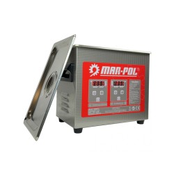 Ultrazvuková čistička 120 W, 3,2 l, nehrdzavejúca oceľ - MAR-POL