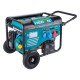 Plynový a benzínový generátor (LPG/NG), 17HP/8,2kW/10,2kVA (400V), 6,5kW (230V), elektrický štartér, diaľkové ovládanie, podvozok HERON