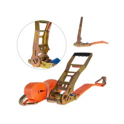 Upevňovací pás, s račňou a háčikom ERGO, 6mx50mm, 5t GEKO Upevňovací pás, s račňou a háčikom ERGO, 6mx50mm, 5t GEKO