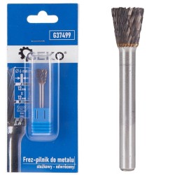 Stopková fréza na kov 12x12mm, obrátený kužeľ GEKO