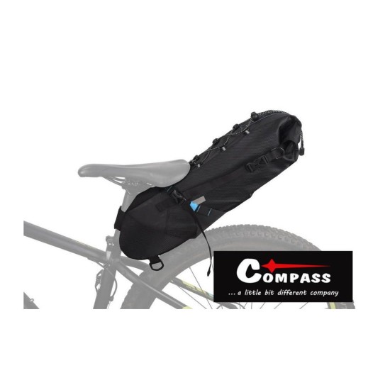 Cyklistická taška pod sedlovku 10l VODOTESNÝ KOMPAS Cyklistická taška pod sedlovku 10l VODOTESNÝ KOMPAS