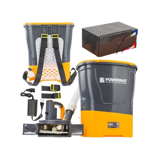 Batériový rozmetadlo batohu 20l POWERMAT