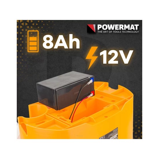 Batériový rozmetadlo batohu 20l POWERMAT