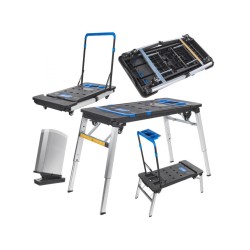 Skladací multifunkčný pracovný stôl 7v1 GEKO