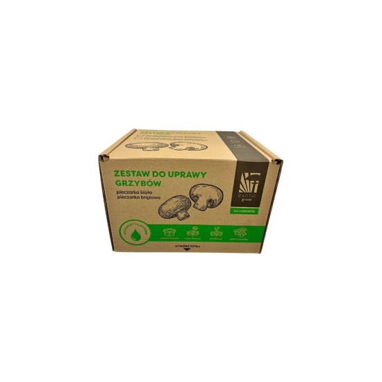 Pestovateľská sada Šampiňóny biele 15l (Agaricus Bisporus)
