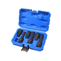 Nástrčná hlava 1/2" XZN(drážka) M14, M16, M18, sada 6ks MAR-POL Nástrčná hlava 1/2" XZN(drážka) M14, M16, M18, sada 6ks MAR-POL