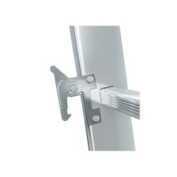 Hliníkový rebrík 3x11 PRO, 3-dielny DRABEST