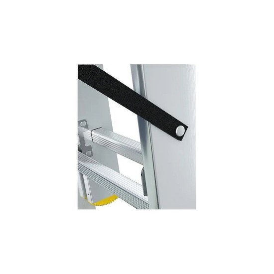 Hliníkový rebrík 3x11 PRO, 3-dielny DRABEST