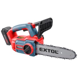 Reťazová píla SHARE20V, BEZUHLÍKOVÁ, 30cm, 2Ah EXTOL PREMIUM