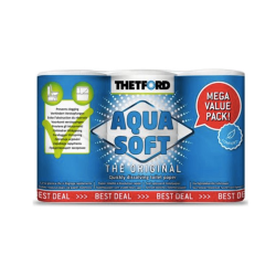 Rozkladový toaletní papír Aqua Soft, 6ks THETFORD Rozkladový toaletní papír Aqua Soft, 6ks THETFORD