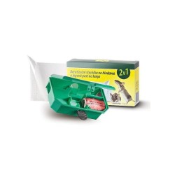 Stanica na návnadu na hlodavce a lepiaci lapač hmyzu 2v1 MOUDRY Stanica na návnadu na hlodavce a lepiaci lapač hmyzu 2v1 MOUDRY