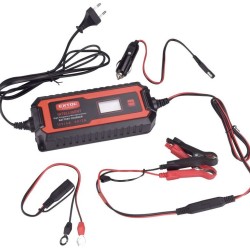 Nabíjačka do auta 9-rýchlostná, mikroprocesorovo riadená, 12V/6V, 4A EXTOL PREMIUM