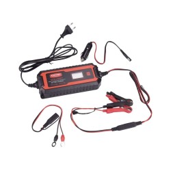 Nabíjačka do auta 9-rýchlostná, mikroprocesorovo riadená, 12V/6V, 4A EXTOL PREMIUM