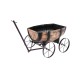 Kvetináč Woodeff Whisky Barrel Wagon, 41,5x29x19cm