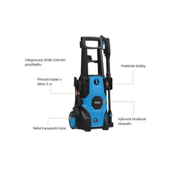 Vysokotlakový čistič GHD 1800-135 GÜDE Vysokotlakový čistič GHD 1800-135 GÜDE