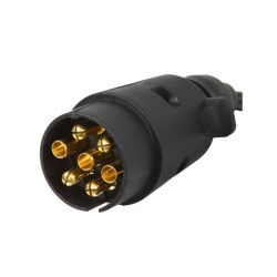 Predlžovací kábel 3 m, 7 pólov, samec na samicu - MAR-POL Predlžovací kábel 3 m, 7 pólov, samec na samicu - MAR-POL