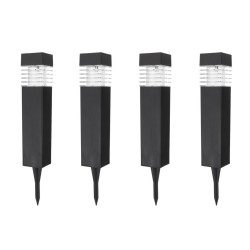 Solárne záhradné svietidlo 40 x 6 x 6 cm, sada 4 ks KELTIN Solárne záhradné svietidlo 40 x 6 x 6 cm, sada 4 ks KELTIN
