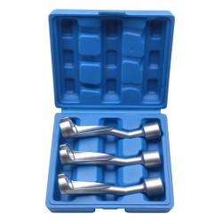 Sada kľúčov na matice vstrekovacieho vedenia, 1/2" 12-bodová, 14-19mm, 3ks QS20802 QUATROS