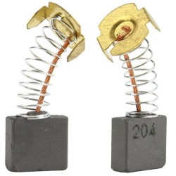 Náhradné uhlíkové kefky 7x16,2x17,9mm, 2ks MAR-POL Náhradné uhlíkové kefky 7x16,2x17,9mm, 2ks MAR-POL