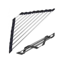 Skládací odkapávač na nádobí do dřezu