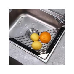 Skládací odkapávač na nádobí do dřezu Skládací odkapávač na nádobí do dřezu