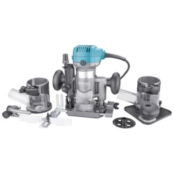 Multifunkčná frézka 710W, konštantný výkon a rýchlosť, mäkký štart EXTOL INDUSTRIAL