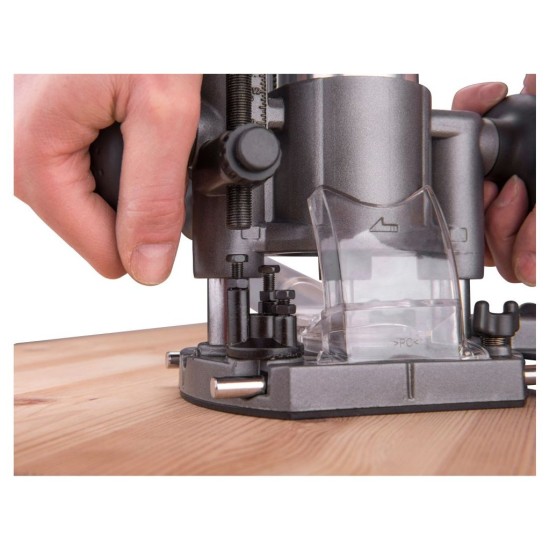 Multifunkčná frézka 710W, konštantný výkon a rýchlosť, mäkký štart EXTOL INDUSTRIAL