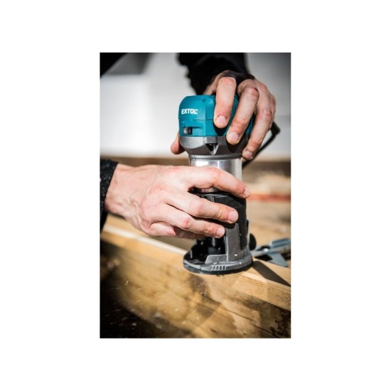 Multifunkčná frézka 710W, konštantný výkon a rýchlosť, mäkký štart EXTOL INDUSTRIAL