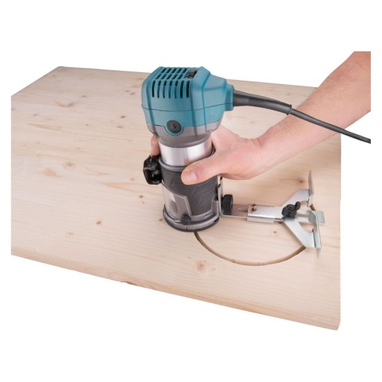 Multifunkčná frézka 710W, konštantný výkon a rýchlosť, mäkký štart EXTOL INDUSTRIAL