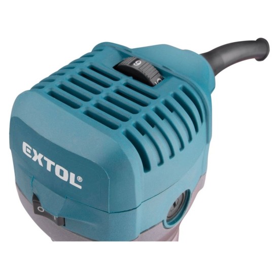 Multifunkčná frézka 710W, konštantný výkon a rýchlosť, mäkký štart EXTOL INDUSTRIAL
