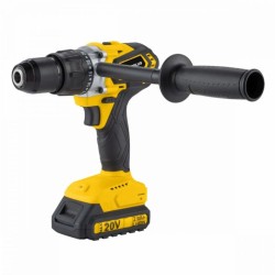POWX00530 Akumulátorový skrutkovač / vŕtačka s príklepom bezuhlíkový 20V, 120Nm, 2BAT, POWERPLUS POWX00530 Akumulátorový skrutkovač / vŕtačka s príklepom bezuhlíkový 20V, 120Nm, 2BAT, POWERPLUS