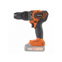 POWDP15250 Akumulátorový skrutkovač / vŕtačka s príklepom 20V, 120Nm, bezuhlíková, (bez batérie) POWERPLUS