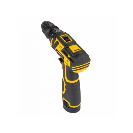 POWX00442 Akumulátorový skrutkovač/vŕtačka 12V, LI-ION POWERPLUS
