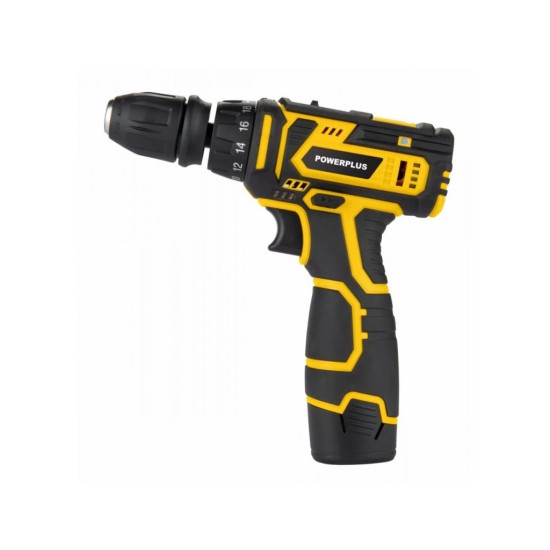 POWX00442 Akumulátorový skrutkovač/vŕtačka 12V, LI-ION POWERPLUS