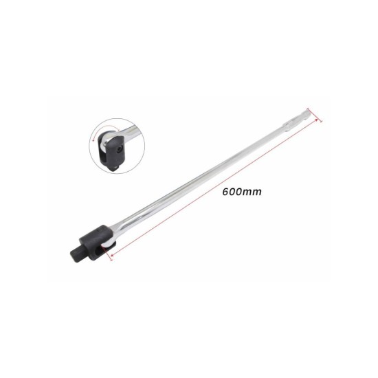 Trhák s kloubem 1/2", délka 600 mm - SATRA