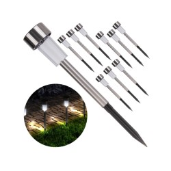 Solárne záhradné svietidlo 30x4,5cm, sada 10ks KELTIN Solárne záhradné svietidlo 30x4,5cm, sada 10ks KELTIN