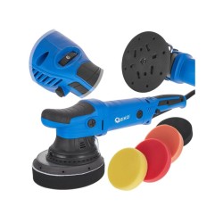 Dvojčinná leštička, 150 mm, 7 rýchlostí, sada 4 kotúčov GEKO Dvojčinná leštička, 150 mm, 7 rýchlostí, sada 4 kotúčov GEKO