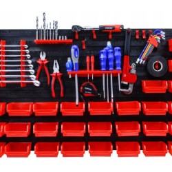 Závesný organizér/držiak 95x54,5cm, sada 46ks MAR-POL