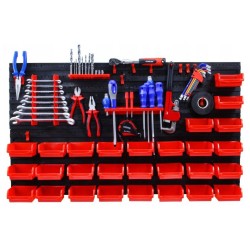 Závesný organizér/držiak 95x54,5cm, sada 46ks MAR-POL Závesný organizér/držiak 95x54,5cm, sada 46ks MAR-POL