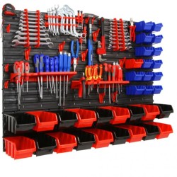 Závesný organizér/držiak 115x78cm, sada 74ks MAR-POL