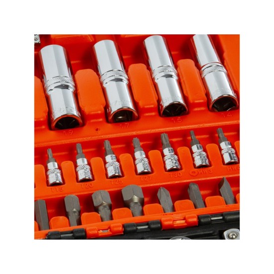 Sada nástrčných súprav 108ks, 1/4", 1/2" BJC Sada nástrčných súprav 108ks, 1/4", 1/2" BJC