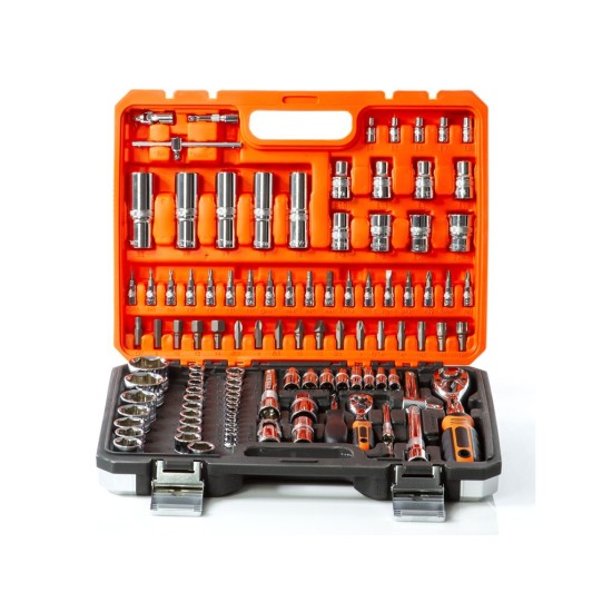 Sada nástrčných súprav 108ks, 1/4", 1/2" BJC Sada nástrčných súprav 108ks, 1/4", 1/2" BJC