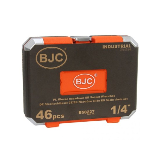 Sada nástrčných súprav 46ks, 1/4" BJC Sada nástrčných súprav 46ks, 1/4" BJC